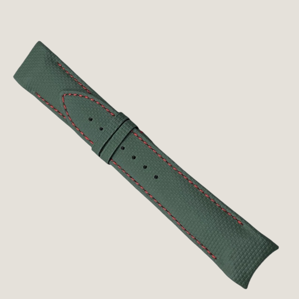 dark-green-fkm-rubber-strap-sailcloth-pattern-for-Breguet-Type-XXI-3810-strap.png