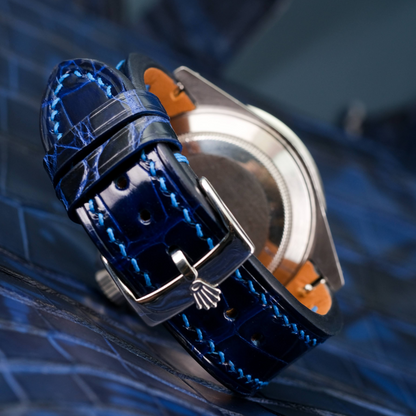 electric-blue-alligator-leather-strap-for-rolex-submariner-40mm-skyblue-stitching-backside.png