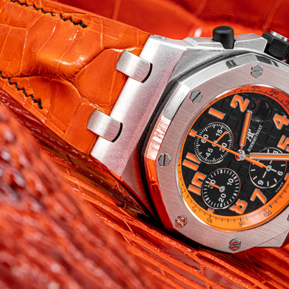 flaming-orange-alligator-leather-strap-for-ap-royal-oak-shore-42mm-watch.png