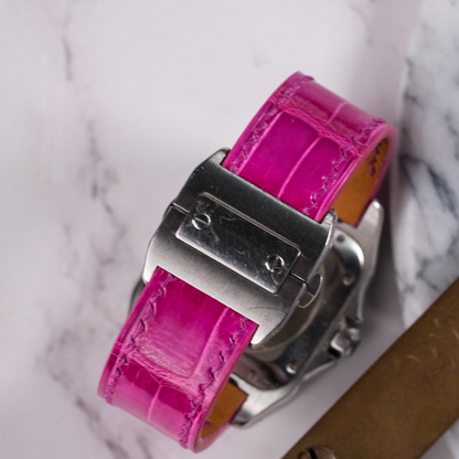 fuchsia-pink-alligator-leather-srap-cartier-santos-100-backside.png