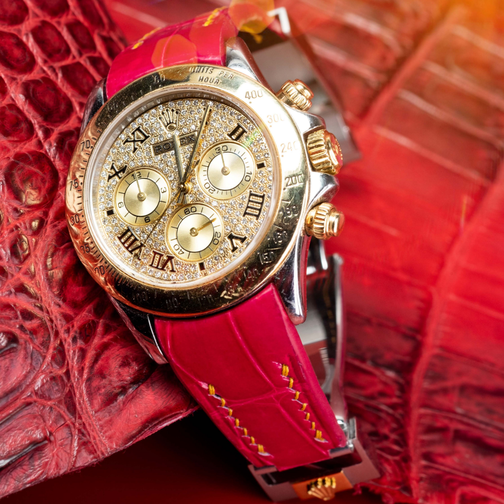 fuchsia-pink-alligator-strap-for-rolex-daytona-rosegold-stiching.png