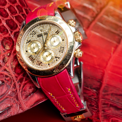 fuchsia-pink-alligator-strap-for-rolex-daytona-rosegold-stiching.png
