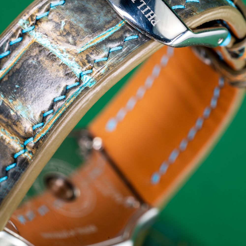 gold-turquoise-alligator-leather-strap-for-philip-stein-signature-dual-time-backside.png