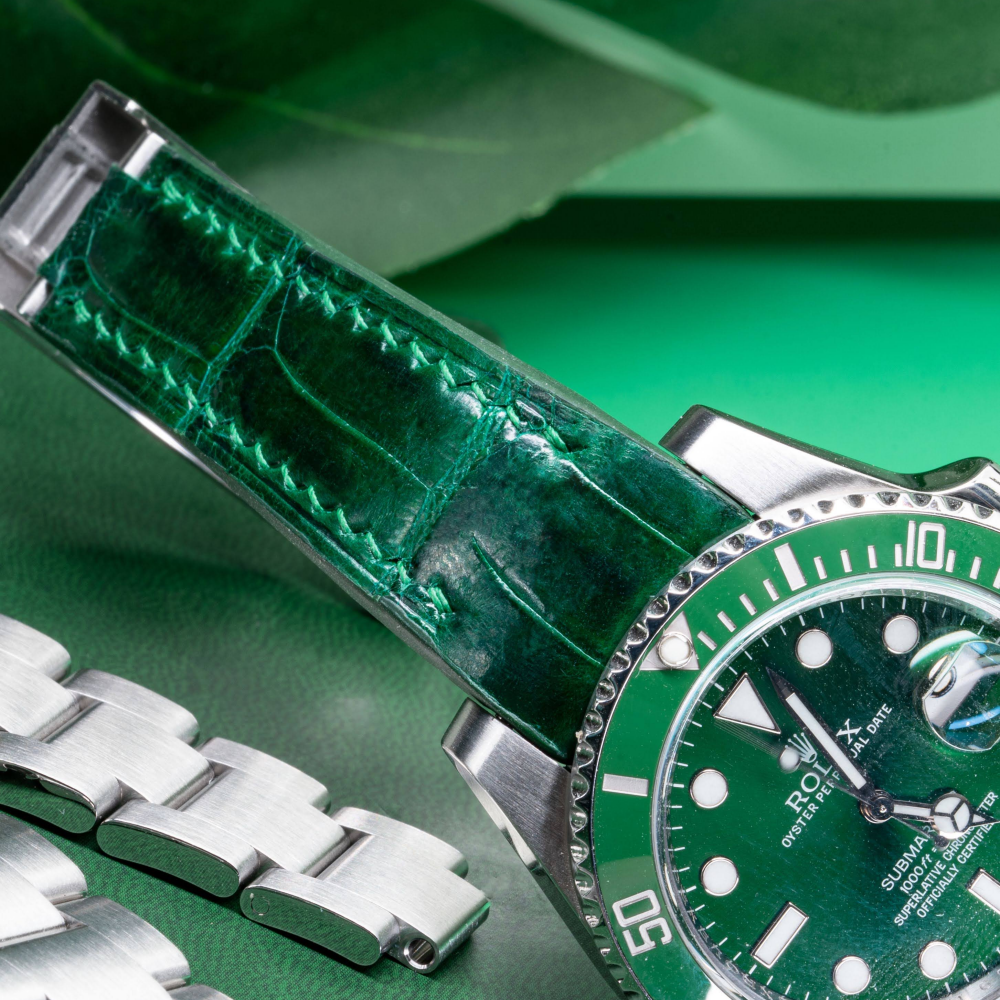 green-alligator-leather-strap-for-rolex-submariner-40mm-lug.png