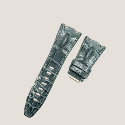Bracelet en cuir d'alligator pour AP Royal Oak Offshore 43mm