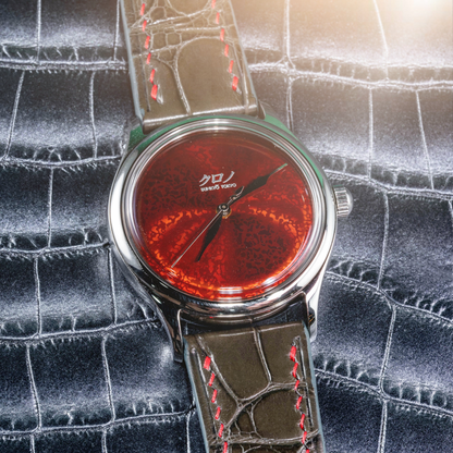 grey-rub-off-alligator-leather-strap-for-kurono-grand-urushi-aoyama.png