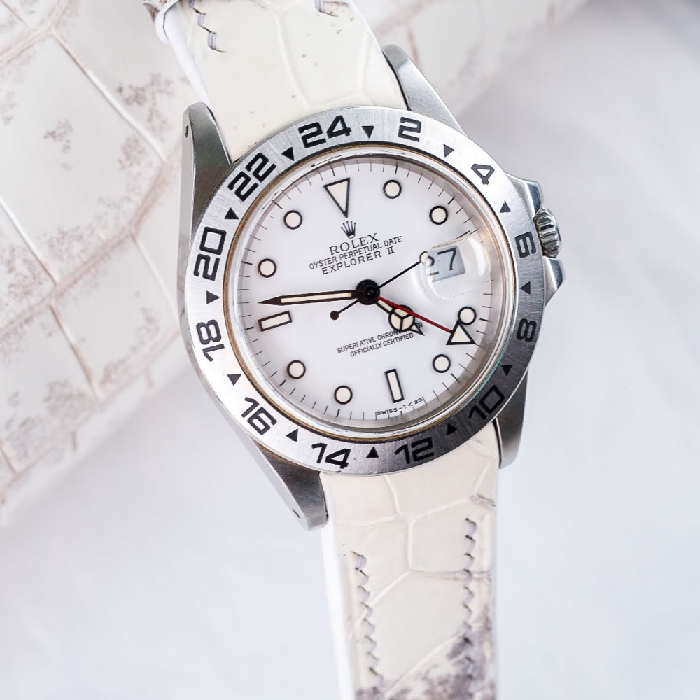 himalayan-alligator-leather-strap-for-rolex-explorer-ii-grey-stitching.png