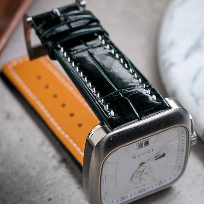 hunter-green-alligator-leather-strap-for-gucci-coupe-lining.png