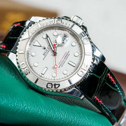 hunter-green-alligator-leather-strap-for-rolex-yacht-master-red-green-stitching.png