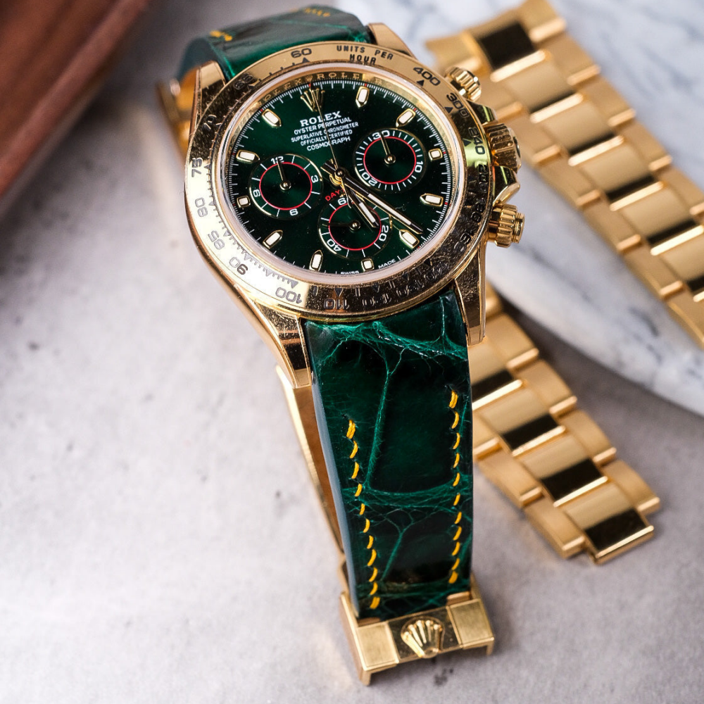 hunter-green-alligator-strap-for-rolex-daytona-watch.png