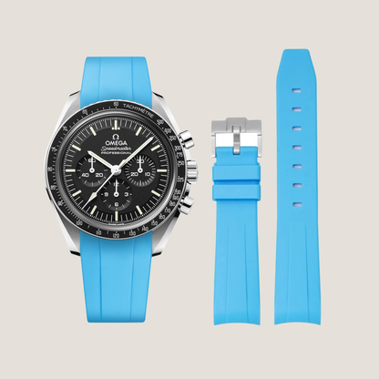 light-blue-FKM-rubber-strap-for-omega-speedmaster-with-watch.png