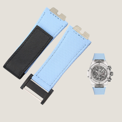 light-blue-velcro-fkm-rubber-strap-for-hublot-with-watch.png