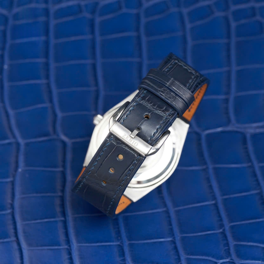 matte-navy-alligator-leather-watch-strap-for-tissot-prx-backside.png