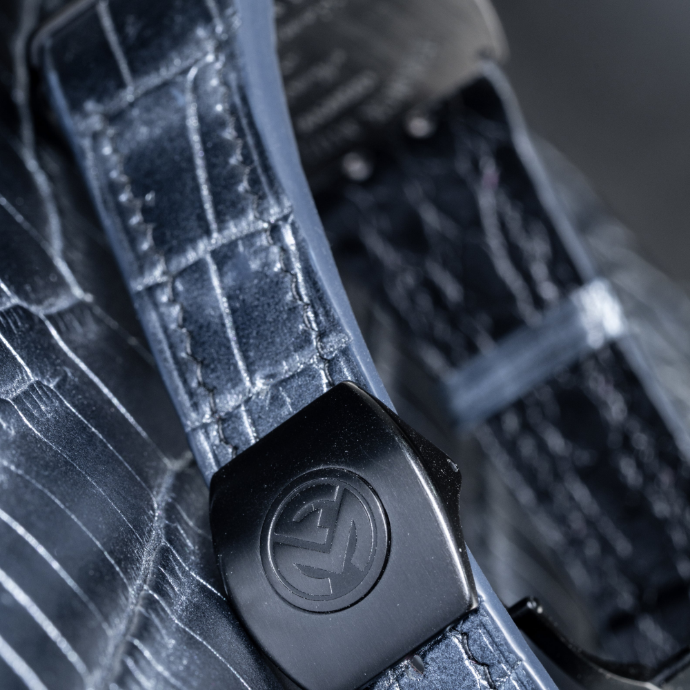 metallic-black-alligator-leather-watch-strap-for-frank-muller-vanguard-V45-buckle.png