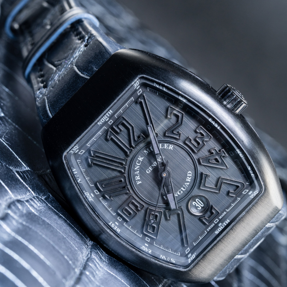 metallic-black-alligator-leather-watch-strap-for-frank-muller-vanguard-V45-watch.png