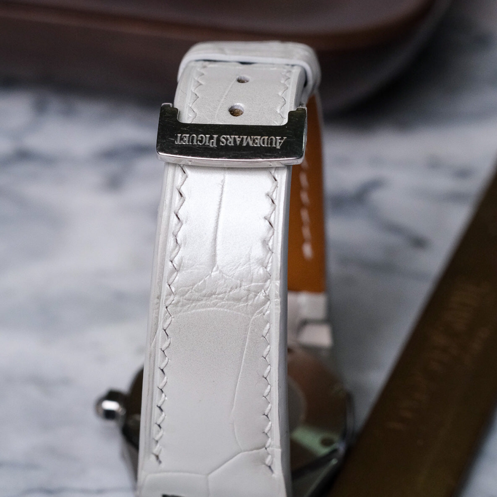 millennium-white-alligator-leather-strap-for-ap-ladies-backside.png