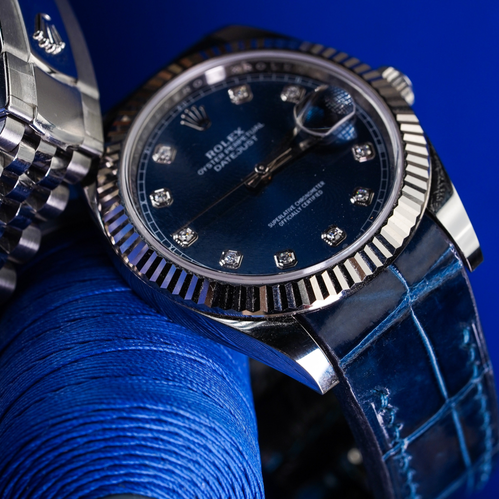 navy-blue-alligator-leather-watch-strap-for-Rolex-Datejust-electric-blue-stitching-watch.png