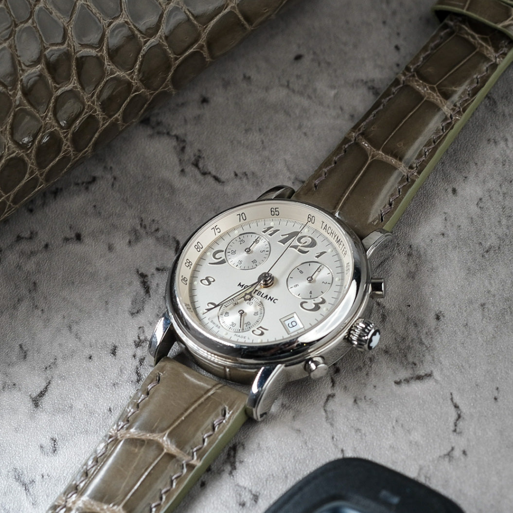 olive-grey-alligator-leather-strap-for-montblanc-meisterstuck-star-chronograph-on-watch.png