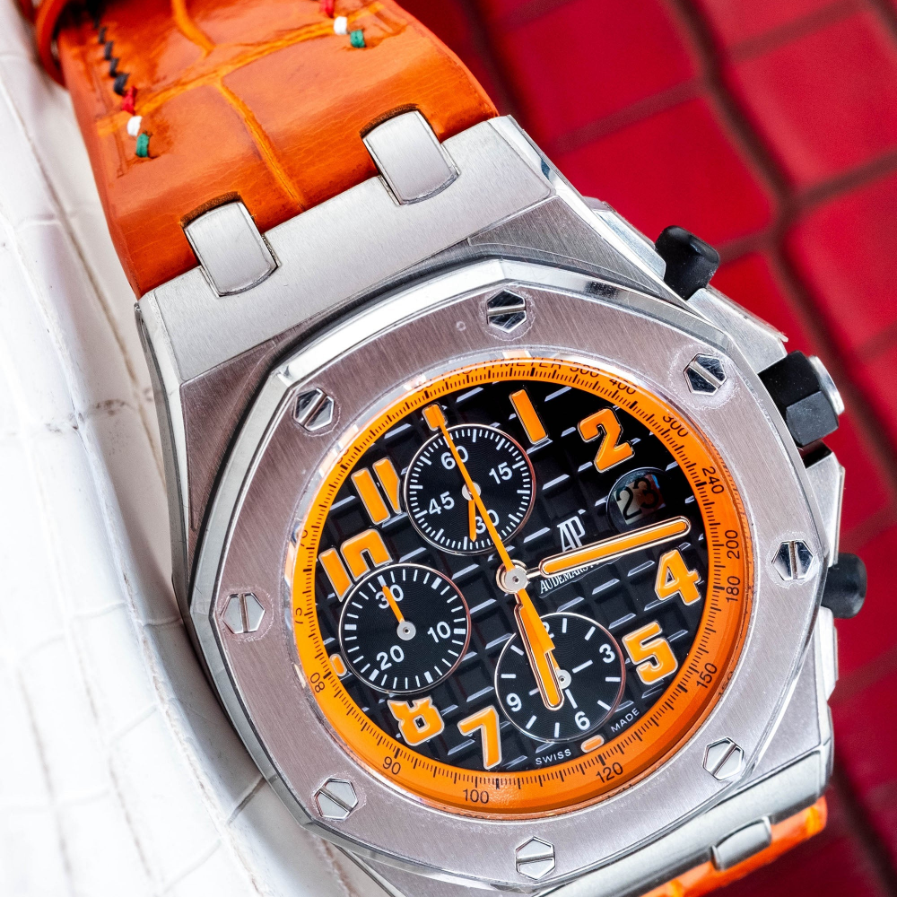 orange-alligator-leather-strap-for-ap-royal-oak-shore-42mm-with-black-stitching-watch.png