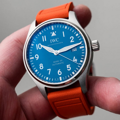 orange-fkm-rubber-strap-for-IWC-on-watch.png