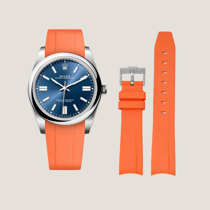 orange-rubber-strap-for-rolex-oyster-perpetual-41mm-with-Watch.png