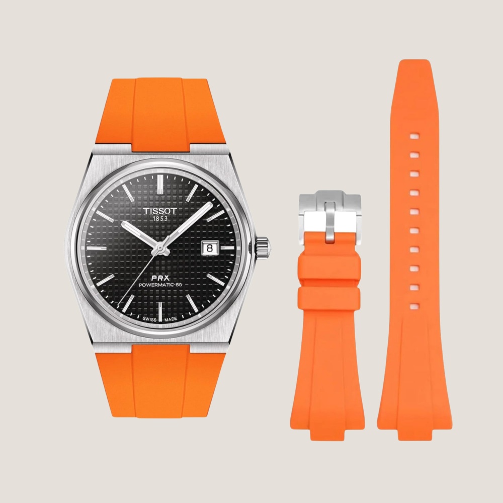 orange-rubber-strap-for-tissot-prx-with-watch.png