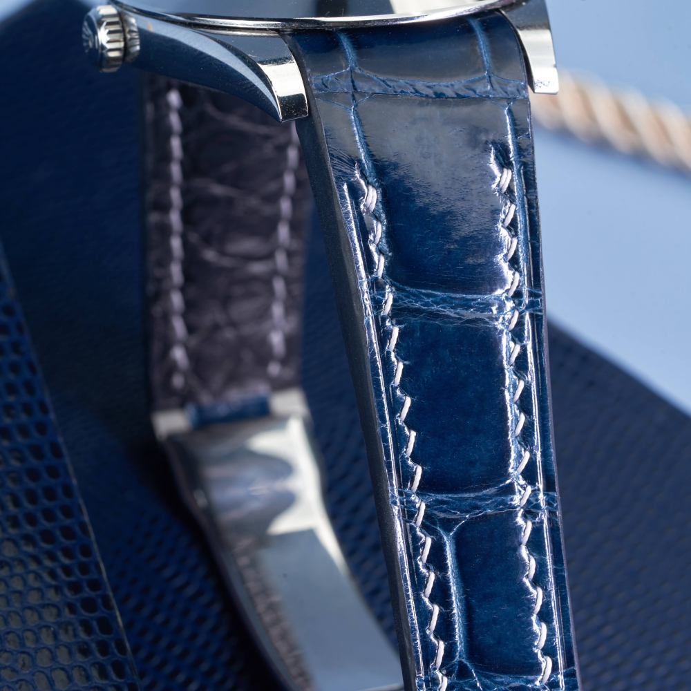peacock-blue-alligator-leather-watch-strap-for-Rolex-Datejust-detail.png