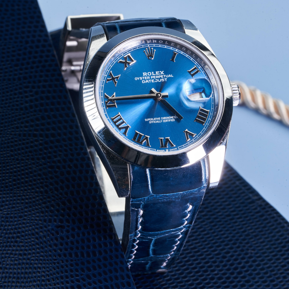 peacock-blue-alligator-leather-watch-strap-for-Rolex-Datejust-watch.png