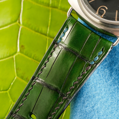 pine-green-alligator-leather-watch-strap-for-Panerai-Radiomir-stitching.png