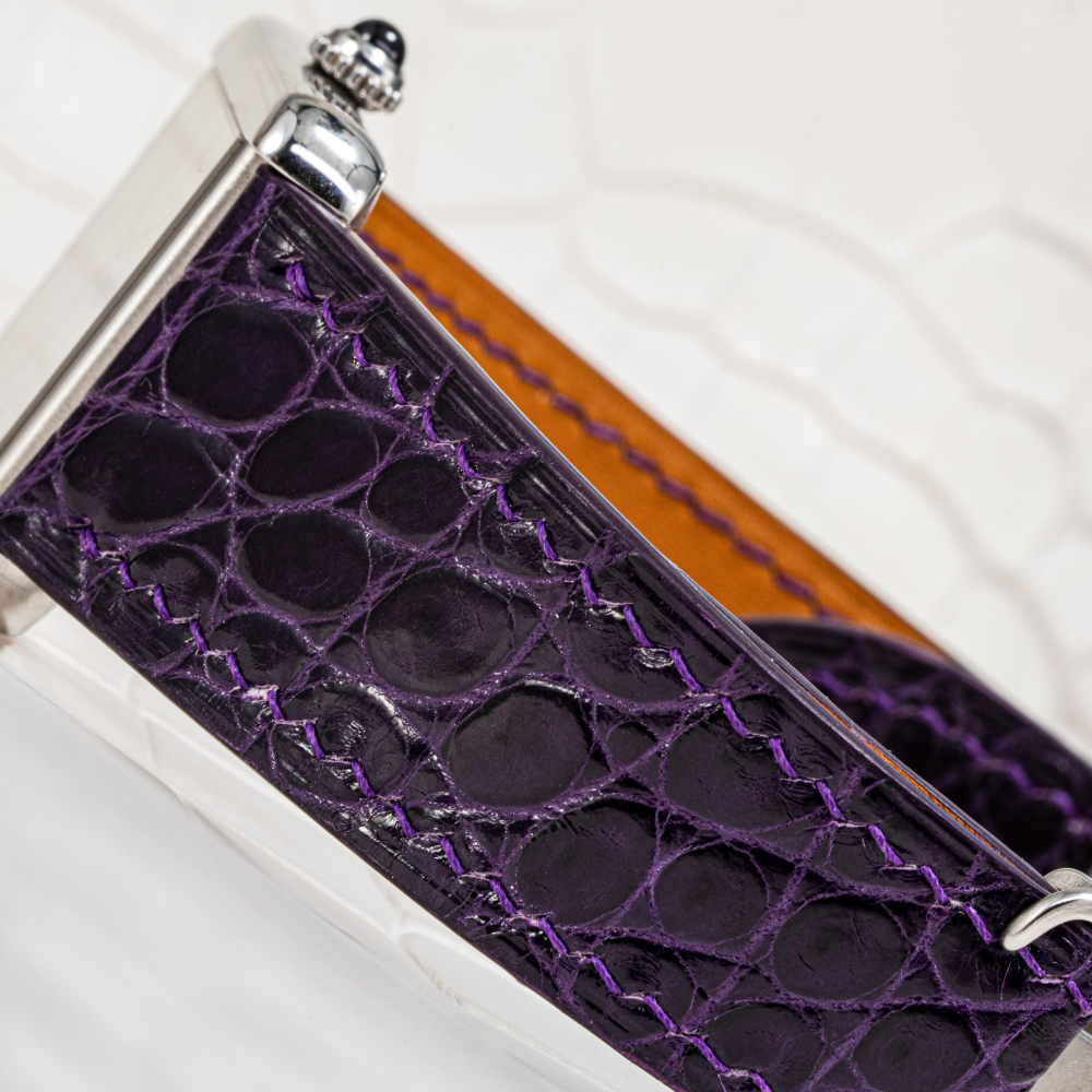 purple-alligator-leather-strap-for-cartier-tank-stitching.png