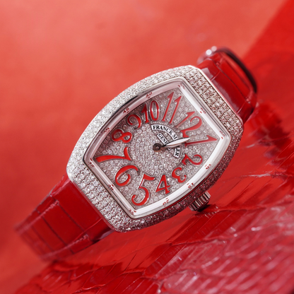 red-alligator-leather-watch-strap-for-frank-muller-vanguard-on-watch.png