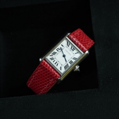 red-lizard-leather-strap-for-cartier-tank-on-watch02.png