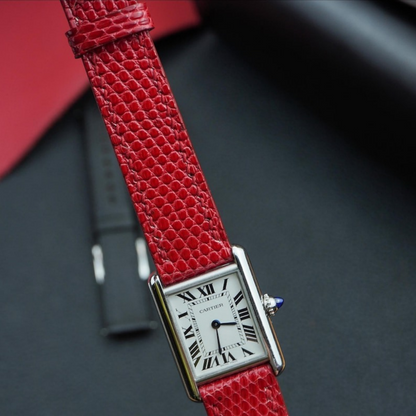red-lizard-leather-strap-for-cartier-tank-on-watch04.png