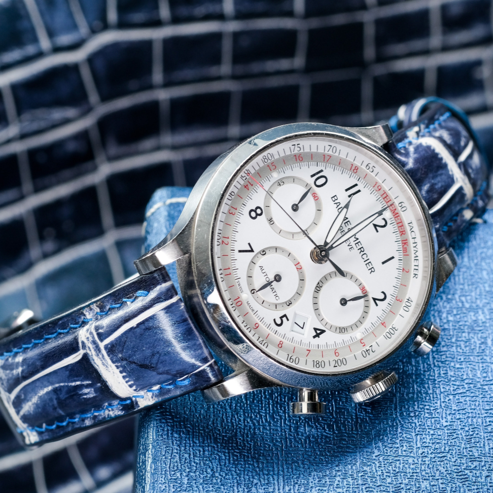 tainted-blue-snowflake-alligator-leather-strap-for-baume-mercier-capeland-on-watch.png