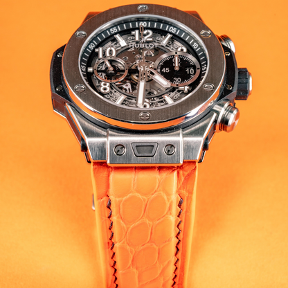 volcano-orange-alligator-leather-strap-for-hublot-big-bang-unico-titanium-watch.png