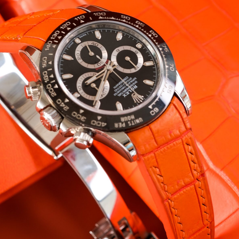 volcano-orange-alligator-strap-for-rolex-daytona-buckle.png