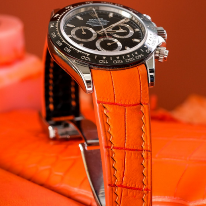 volcano-orange-alligator-strap-for-rolex-daytona-lining.png