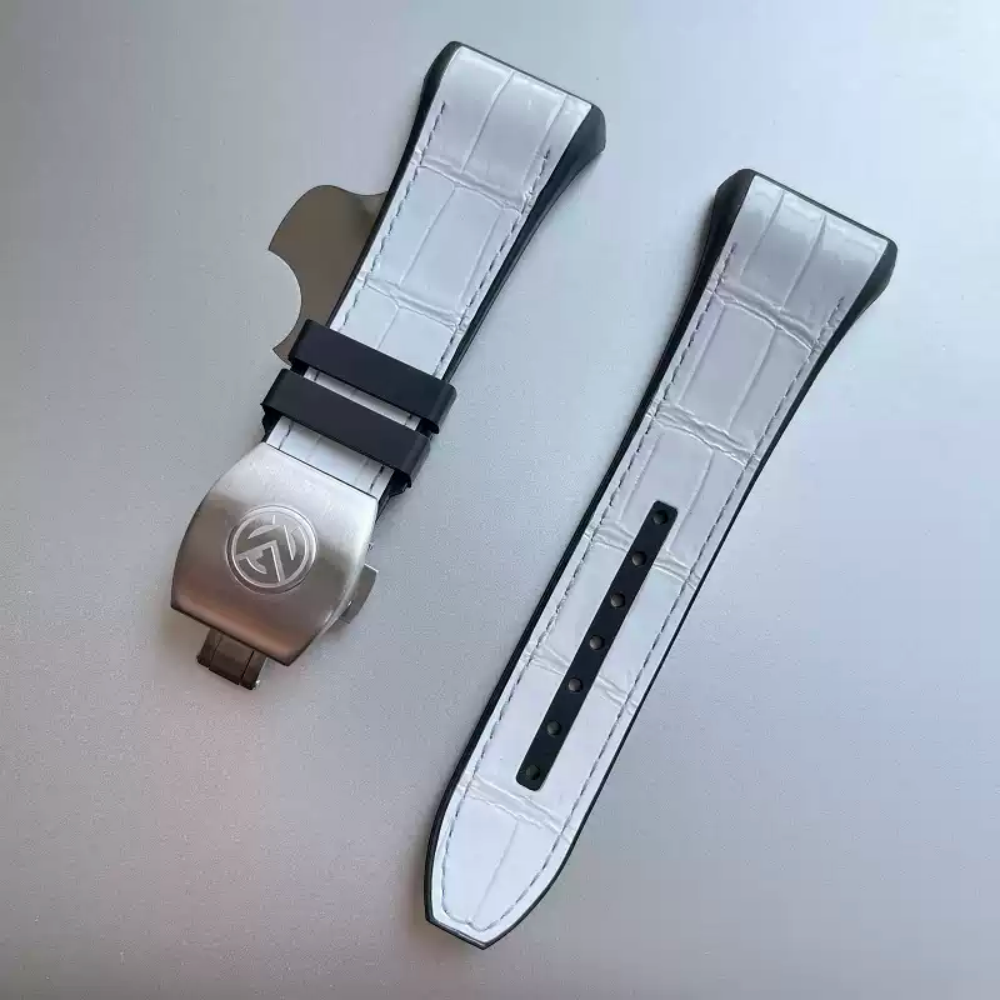 white-FKM-rubber-with-alligator-strap-for-franck-muller-vanguard-buckle.png