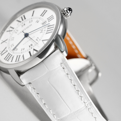 white-alligator-leather-strap-for-Cartier-Ronde-Solo-watch.png