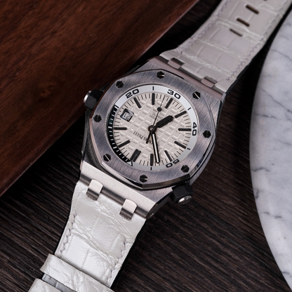 white-alligator-leather-strap-for-ap-royal-oak-shore-42mm-front.png