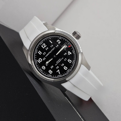 white-fkm-rubber-strap-for-hamilton-khaki-field-on-watch.png