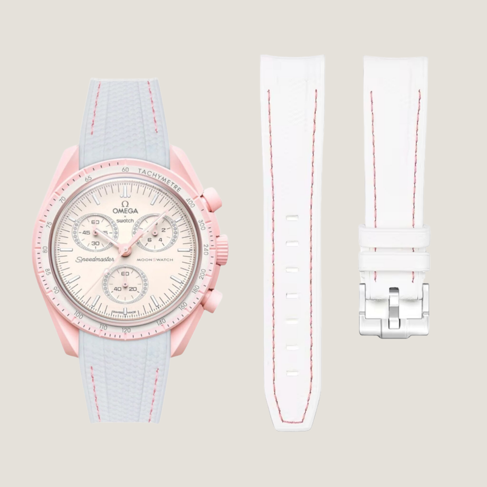 white-rubber-strap-for-omega-x-swatch-moonswatch-mission-to-Venus-with-pink-line.png