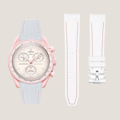 white-rubber-strap-for-omega-x-swatch-moonswatch-mission-to-Venus-with-pink-line.png