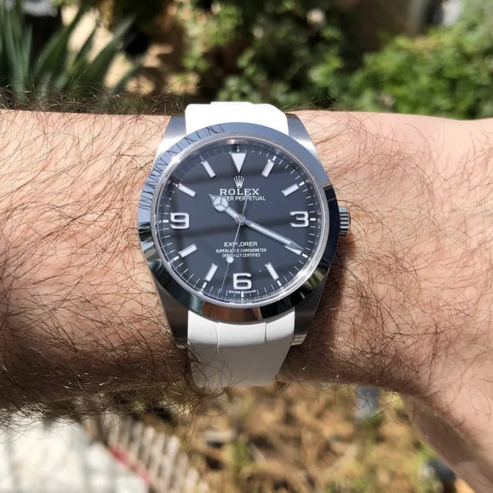white-rubber-strap-for-rolex-explorer-i-onhand.png