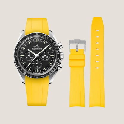 yellow-FKM-rubber-strap-for-omega-speedmaster-with-watch.png